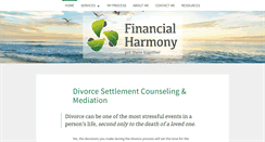 Desktop Screenshot of financialharmonyllc.com